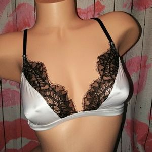 Victoria's Secret black and white bralette